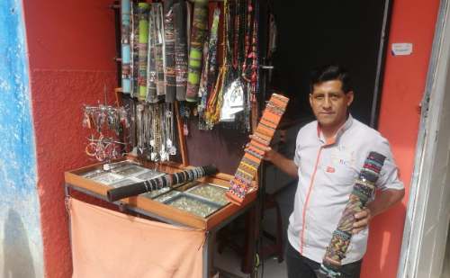 Capo de la bisutería huanuqueña espera reactivarse en Fiestas Patrias