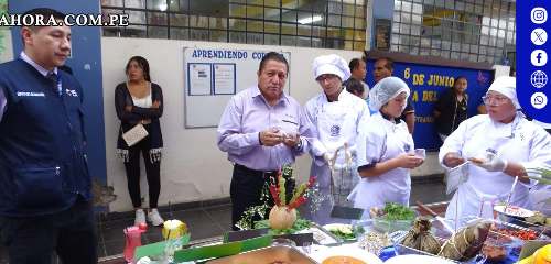 Talento culinario y opciones ocupacionales brillan en feria del Cetpro Kotosh