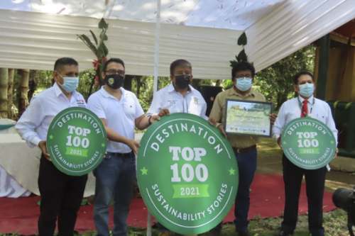 Parque Tingo María recibe diploma de destino sostenible