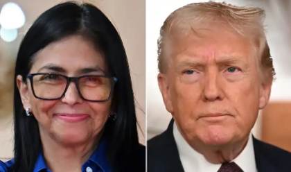 Trump y Delcy Rodríguez abren canal directo tras la captura de Maduro y hablan de petróleo, comercio y seguridad