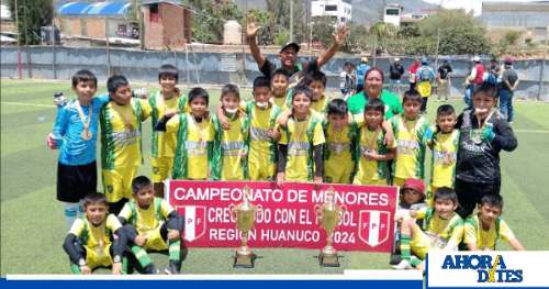 Tintaya domina el Creciendo con el Fútbol 2024 con doble triunfo