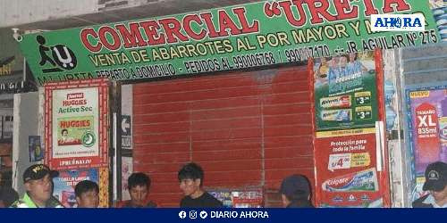 Asalto violento en tienda de abarrotes en Huánuco propietario golpeado y botín millonario