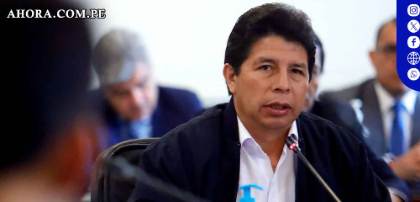 Congreso decide no otorgar pensión vitalicia a Pedro Castillo por acusación constitucional