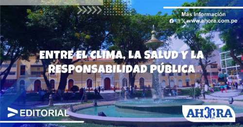 Entre el clima, la salud y la responsabilidad pública