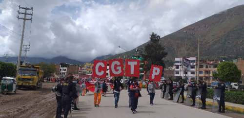 Construcción civil marchó pidiendo paz y captura para sicarios que asesinan a dirigentes