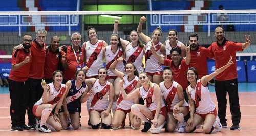 Perú gana medalla de plata en voleibol