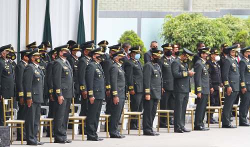 Policía Nacional se renueva con 20 nuevos generales