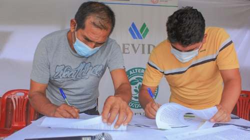 Devida inicia mantenimiento de infraestructuras comunales en 12 distritos de Huánuco