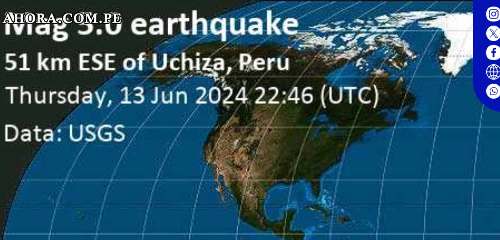 Fuerte sismo de 5.0 grados sacude Tingo María