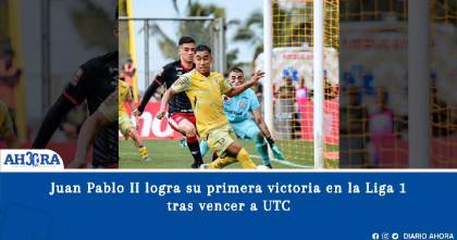 Juan Pablo II logra su primera victoria en la Liga 1 tras vencer a UTC