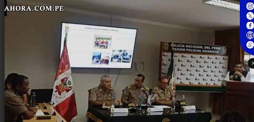 Reducción de robos en Huánuco, pero aumentan hurtos, estafas y extorsiones