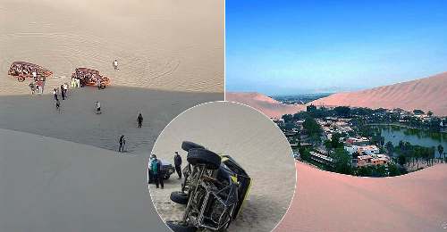 Viajero de EE UU fallece en accidente de tubular en dunas de Huacachina Ica