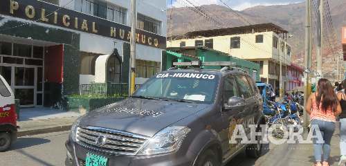Huánuco: Ladrón traicionó y delató a cómplice con quien robó celular en Spa