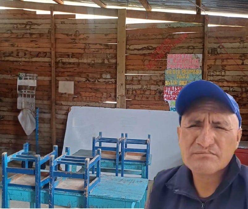 Infraestructura en emergencia: Director de colegio en Ambo denuncia abandono institucional y exige aulas prefabricadas