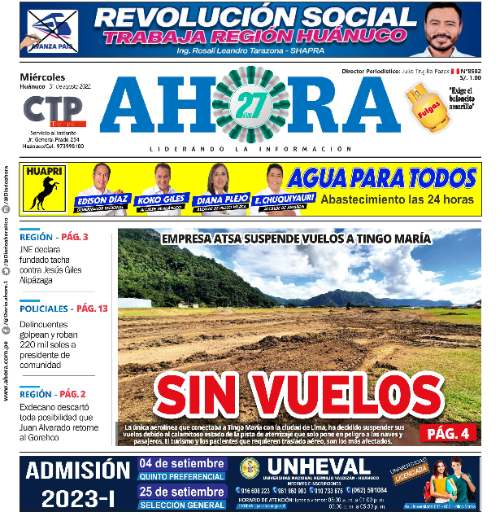 Voto 2022: Decano del CAH no votará por candidatos que no debatan