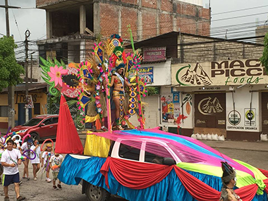Carnaval culminó con torrencial lluvia en Tingo María
