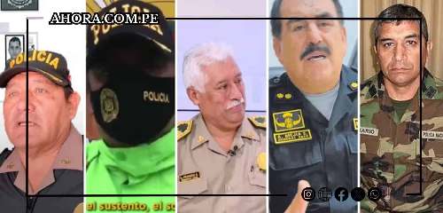 Generales de la PNP relacionados con violencia en protestas reciben ascensos a altos cargos