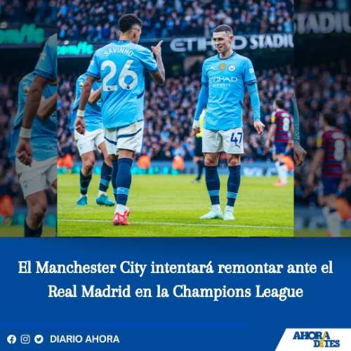 El Manchester City intentará remontar ante el Real Madrid en la Champions League