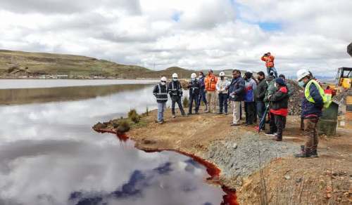 Conflictos por relavera Quiulacocha continúan