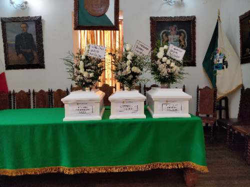 Entregan restos mortales de víctimas de violencia terrorista entre los años 80´s al 2000