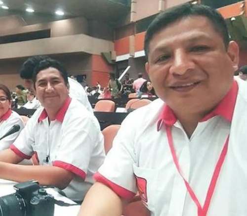 Mano derecha de Cerrón, fue nombrado embajador de Perú en Venezuela