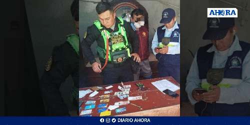 Capturan a supuesto estafador con billetes falsos en el centro de Huánuco
