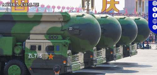 China lidera el aumento global de arsenales nucleares, según informe de SIPRI