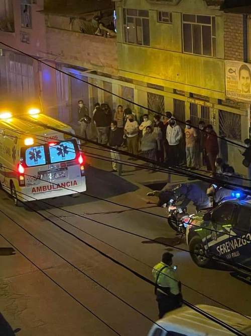 Joven muere tras colisión de dos motocicletas