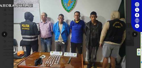 Neutralizan banda "Los Trocha": Cuatro detenidos por tráfico de drogas