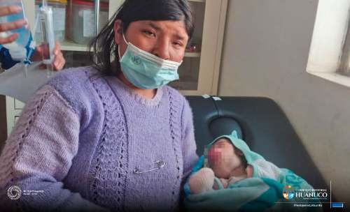Bebé de seis meses padece de tumor en la lengua