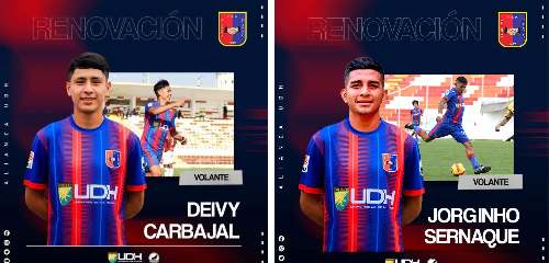 Deivy Carbajal, Jorginho Sernaqué y Figueroa se quedarán en Alianza UDH todo el 2023