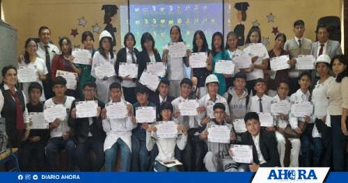Escolares del "Nuestra Señora de las Mercedes" apuestan por un futuro ético y profesional