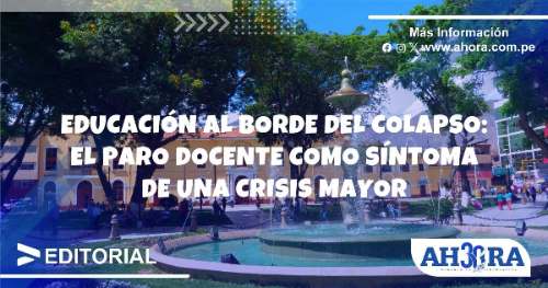 Educación al borde del colapso: el paro docente como síntoma de una crisis mayor