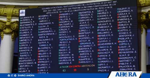 Reelección de alcaldes y gobernadores queda descartada en segunda votación