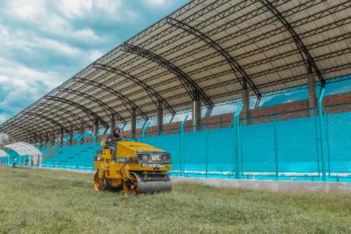 Culminan ejecución del estadio de Santa María del Valle