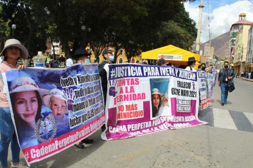 Familiares piden cadena perpetua para presunto feminicida