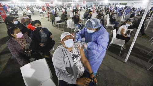 Más de 20 millones de peruanos se han vacunados contra la COVID-19