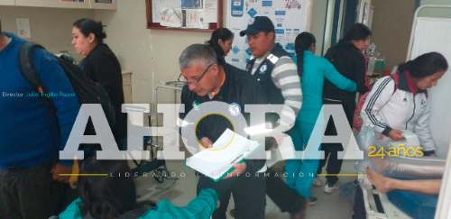 Cuatro docentes salvan de morir al caer vehículo a precipicio