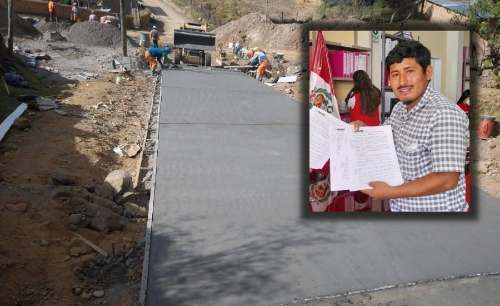 Denuncian a alcalde de Yanas por irregularidades en obra de S/8 millones