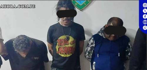 Desarticulan banda "Los amigos de ipi" por microcomercialización de drogas