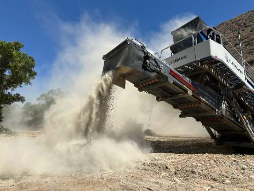 Gobierno Regional de Huánuco pone en marcha planta chancadora en Conchumayo