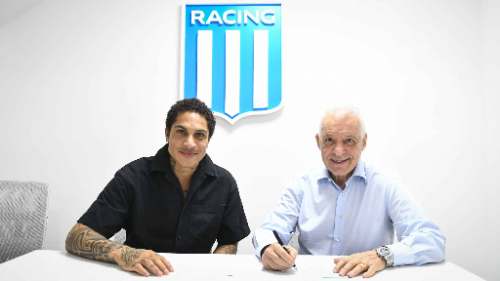 Racing Club oficializa a Paolo Guerrero como su nuevo jugador