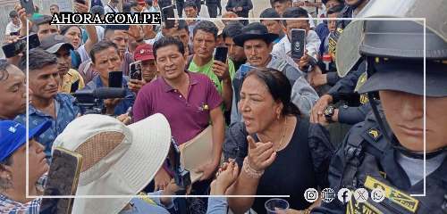 Congresista Elizabeth Medina acusa a ambientalistas de ser "pagados" por oponerse a ley agraria