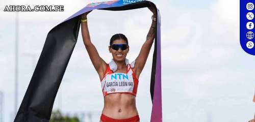 Kimberly García gana la medalla de oro en el Mundial de Marcha atlética