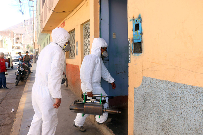 Controlan brote de dengue en Huánuco