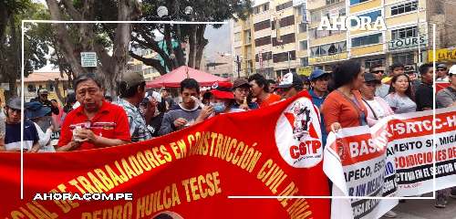 Trabajadores de Construcción Civil exigen aumento de salarios por crisis económica