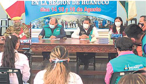 Operación Tayta movilizará 30 equipos de respuesta rápida en Amarilis
