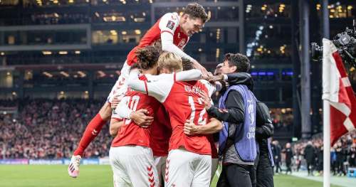 Dinamarca superó 1-0 a Austria y selló su clasificación al Mundial Qatar 2022.