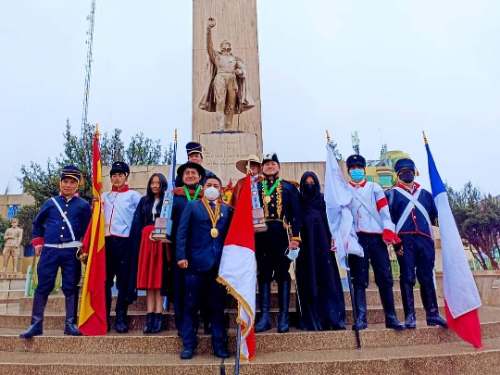 Conmemoran 201 años de la Batalla de Pasco