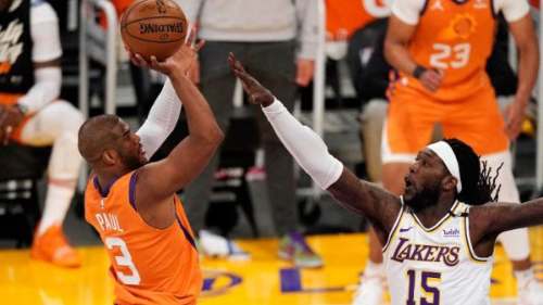 Lakers del Rey LeBron James perdió ante Phoenix Suns